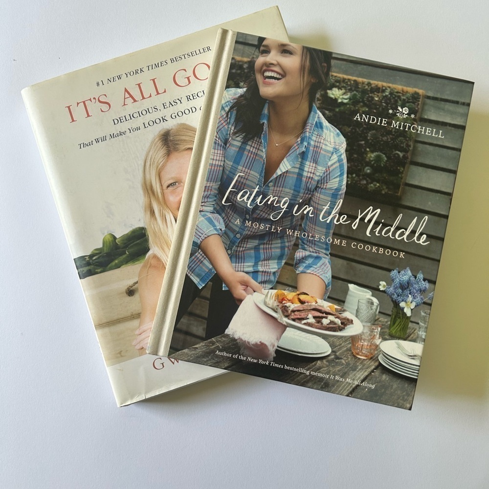 Cook Book Bundle Andie Mitchell and Gwenyth Paltrow